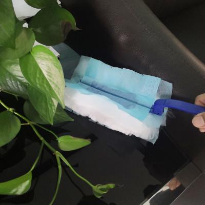 China Absorb Dust Cloth Disposable Nonwoven Fabric Telescopic Cleaning Cloth With Micro Fiber CLOTH KIT Piumino Cattura Polvere Riutilizzabile for sale