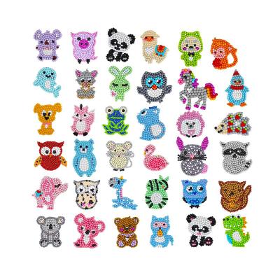 China 3d sticker diamond cartoon graffiti waterproof diy laptop luggage scooter sticker random vinyl sticker for sale