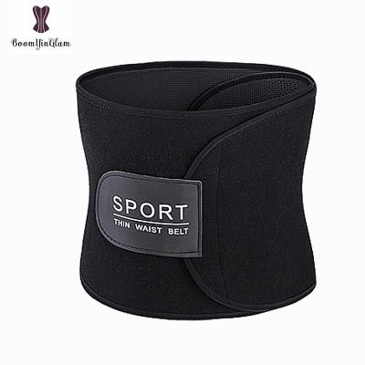 China Plus Non Boned Sustainable Neoprene Hook And Loop Closure Waist Trainer Belt For Men for sale