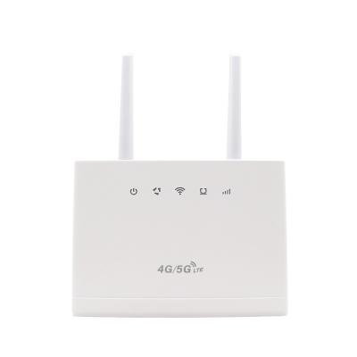 China SENTEL Home LL263 B525 Open Modified Hotspot 4G LTE Modem CPE Wifi Mobile Wireless Router 300Mbps With SIM Card Slot for sale