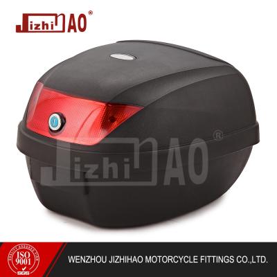 China Motorcycle 28L Scooter Tail Box PP 805 Removable Universal Luggage Box Waterproof Top Case for sale