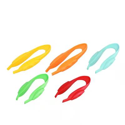 China Teaching Children Science and Education Tweezers Color Kit Science Toys Outdoor Exploration Observation Insect Catch Colorful Tweezers for sale