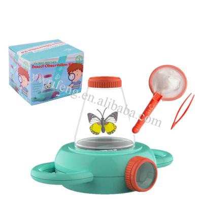 China Two-Way Observation Children's Toys Explorer Adventure Kit Bug Insect Viewer Educational Magnifier for sale