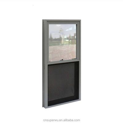 China Magnetic Screen Latest Window Designs Custom Windows Factory Double Hung Black Window Aluminum Alloy Doors And Custom Windows for sale