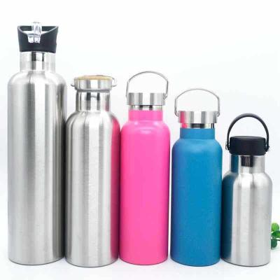 China PORTABLE STARLII Personalised Blank Vacuum Insulated Gym Metal Water Bottle Double Wall 304 Stainless Steel Flask Custom Logo for sale