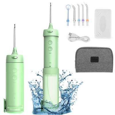 China IPX7 Waterproof Pro Wireless Electric Oral Care H2Ofloss/Teeth/Water Flosser Oral Irrigator Portable Ultrasonic Dental Flosser with CE OEM for sale