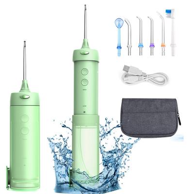 China 360 Rrigator 2021 Portable Oral Dental Water Flosser USB Rechargeable Water Flosser OEM Irrigator Nozzle Rated For Teeth Cleaning China Factories for sale