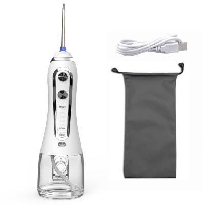 China IPX7 Waterproof 2021 Amazon Best Seller H20floss 300ml Dental Oral Tooth Irrigator Water Jet Dental Floss Electrical Water Jet Floss for sale