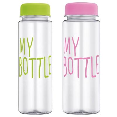 China 500ML Sustainable BPA Free Tritan Plastic Water Bottle With Filter for sale