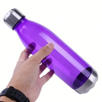 China Sustainable Door To Door Shipping Unique Tritan Water Bottle 600ML Recycle Bottle Plastic for sale