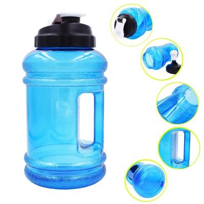 China BPA Sport Fitness Tourism Gym Travel Sustainable 2.5L PETG Wide Mouth Water Bottle for sale