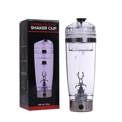 China Viable Automatic 20OZ Self Stirring Gym Shaker Bottle Protein Electric for sale