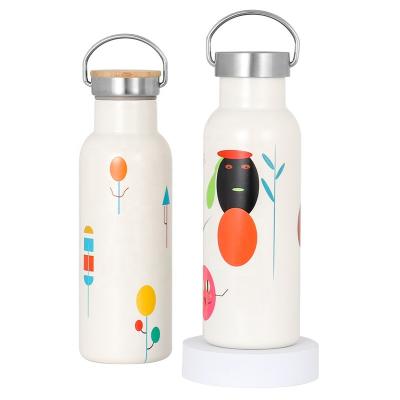 China 25 Oz Double Wall Vacuum Flasks PORTABLE Stainless Steel Water Bottle for sale