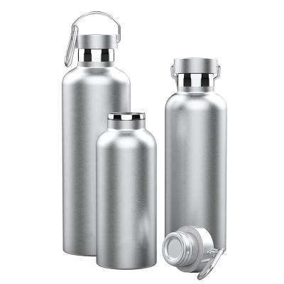 China PORTABLE 600ML Double Wall 18/8 Stainless Steel Vacuum Insulation Hot And Cold Water Bottle With LOGO for sale