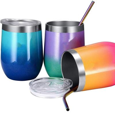 China PORTABLE Custom Printing 9OZ Water Tumbler With Lid Tumbler Cups Stainless Steel for sale