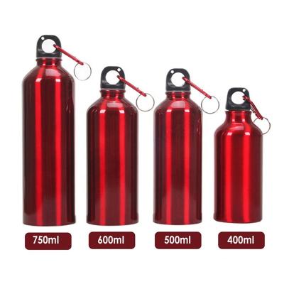 China Sustainable 750ml Customized Fitness Aluminum Metal Water Bottles Sports for sale