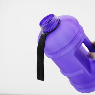 China 2.2 Liter Sustainable PETG Water Bottle Portable Gym Food Grade Wide Mouth Sports Bottle for sale