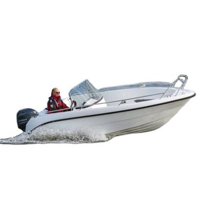 China Offshore Aluminum Boat With Bathroom Closed Cabin 4-8m Aluminum Boat FJ0049 Recreational Sport Fishing 2 Years for sale