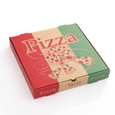 China Custom Wholesale Moisture Proof Packaging Paper Takeaway Cheap Logo Box Price Pizza Pizza Box for sale