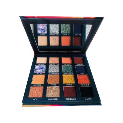 China EYE New Arrival Eyeshadow 16 Colors Palette Make Up Palette Matte Shimmer Pigmented Eye Shadow Powder for sale