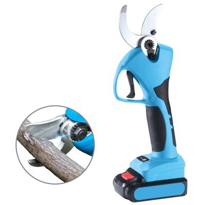 China 40 lithium battery anti-slip cordless rechargeable plastic handle garden handle handheld electric shears for sale