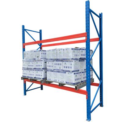 China Warehouse Rack Capacity Corrosion Protection Storage Tops Selective Pallet Rack Steel Heavy Duty High Quality Heavy Duty Shelf Racks for sale