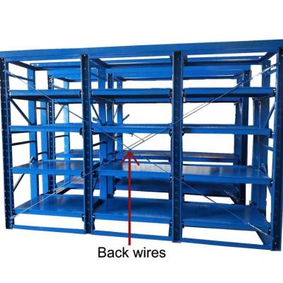 China Anti-corrosion and rust resistant storage metal protection drawer/warehouse mold rack /drawer steel mold racking powered shelves for sale