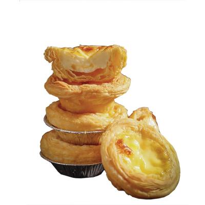 China Disposable Aluminum Foil Baking Custard, Pie, Container Custard Tart Cups Pie Tray for sale