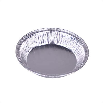 China Eco-Friendly Disposable Bake King Aluminum Pan Met Spinach Pie Trays Foil Custard Dish for sale