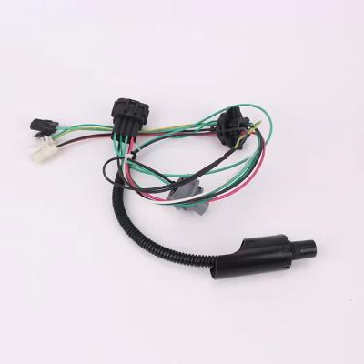 China Pluggable 6 Pin Connector Cable Harness Connector Windshield Wiper Cleaner Pump Cable Connector for sale