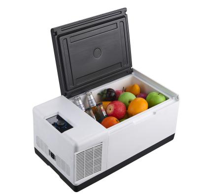 China New Factory 16L Car Refrigerator Freezer Freezer Compressor Cooling Portable Freezer Outdoor Camping for sale