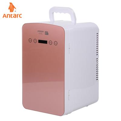 China 20L Electric Car Plastic Cosmetic Refrigerator Small Mini Portable Fridge Home Use for sale