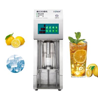 China Automatic Milk Tea Shop Lemon Beater Fruit Pulp Juicer Ice Crusher for sale