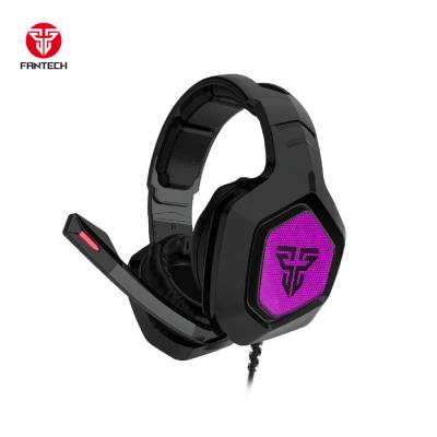 China RGB Lighting Fantech MH83 Multi Color Surround Backlit Clear Sound Custom RGB Gaming Headset Te koop