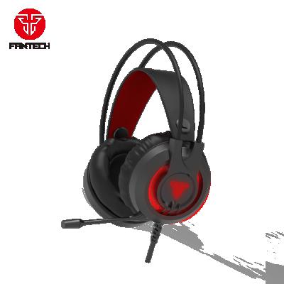 China Perfect Stereo Sound Fantech HG20 Leader II Volume Control Sound Over The Ear Design RGB Stylish Gaming Headset for sale