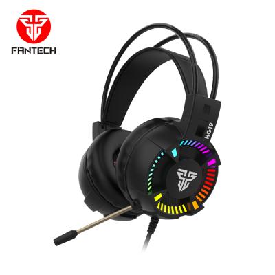 China Perfect Sound 2020 New Model Fantech HG19 RGB Gaming Headset with 3.5mm Jack + USB and Glowing Microphone à venda