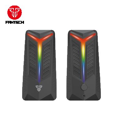 China Wholesale Hot Sell Fantech Gaming Bass Sound Good Quality 3.5mm RGB BT 5.0 Portable Portable Gaming Speaker à venda