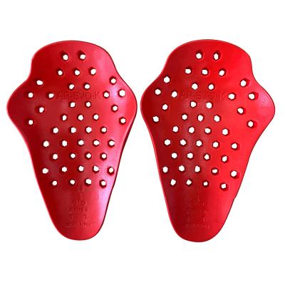 China ISO-Certified Red Slow Rebound PU Shoulder and Elbow Protectors for Professional Sports for sale