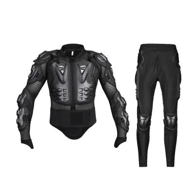 China Ergonomic Black Motorbike Sports Body Gear Customizable Logo and Anti-Impact PE Shells for sale