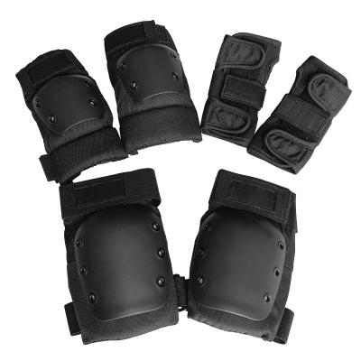 China Adjustable S-L Protective Gear Set for Bicycle Skating Knee Pads Wrist Guard Elbow Pads for sale