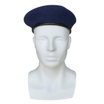 China Silk Screen Printed 100% Wool Beret Hat for Man and Woman in Customized Color for sale