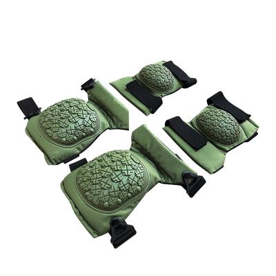 China Green Tactical Outdoor Activies Elbow Knee Pads for Protection in Tactical Activities for sale