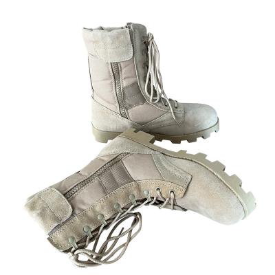 China 36-47 Botas de seguridad de piel de camiseta con tapa dura y suela de goma aplastante en venta