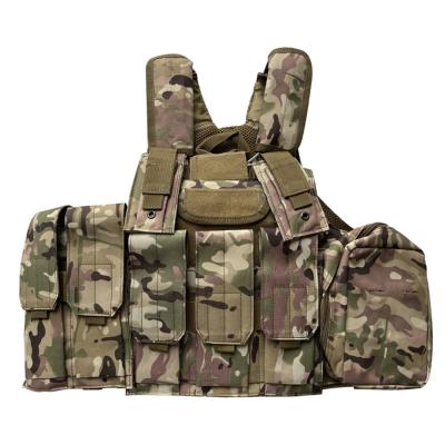 중국 FDY21Camouflage Safety Bulletproof Vest with Molle System 판매용