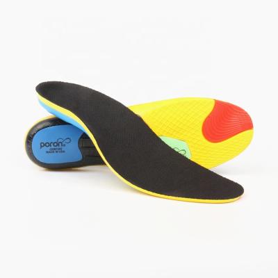 China S16 PU Sports Fasciitis Insole Foot Arch Support Plantar Orthotics for sale