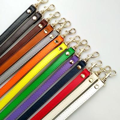 China Fasion Women Lady Shoulder Bag Strap Belt Replacement PU Faux Leather Adjustable Bag Strap 1.2cm*120cm for sale