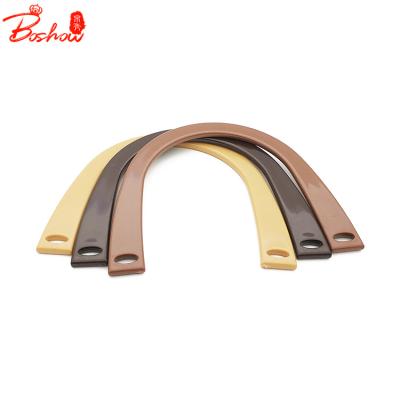 China Wholesale Fasion Plastic Resin Hardware Colorful Handle For Plastic Luggage Box Handbag Trolley Handle BS070104 for sale