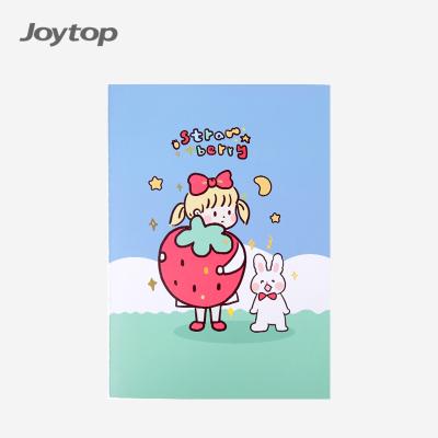 China Wholesale Cute Printed Joytop 4537 Strawberry B5 Softcover University Ordered Stationery Notebook For Kids for sale