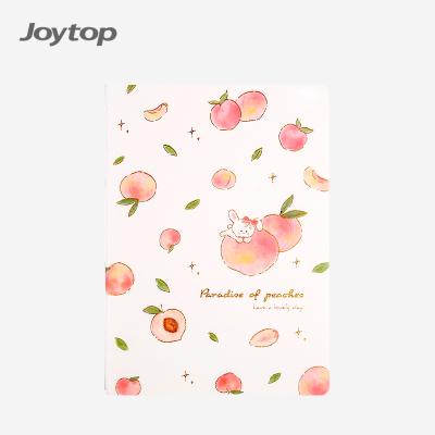 China Joytop 4002 Peach Fruit B5 Exercise Cute Wholesale Printed Cute Sewing Binding Cheap Notebook For Kids for sale