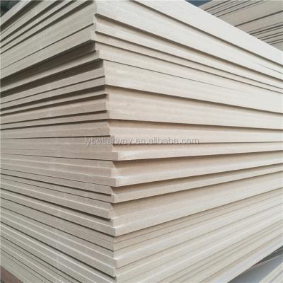 China MDF Moisture Proof Price MDF 25mm Plain MDF Board Waterproof MDF Board for sale